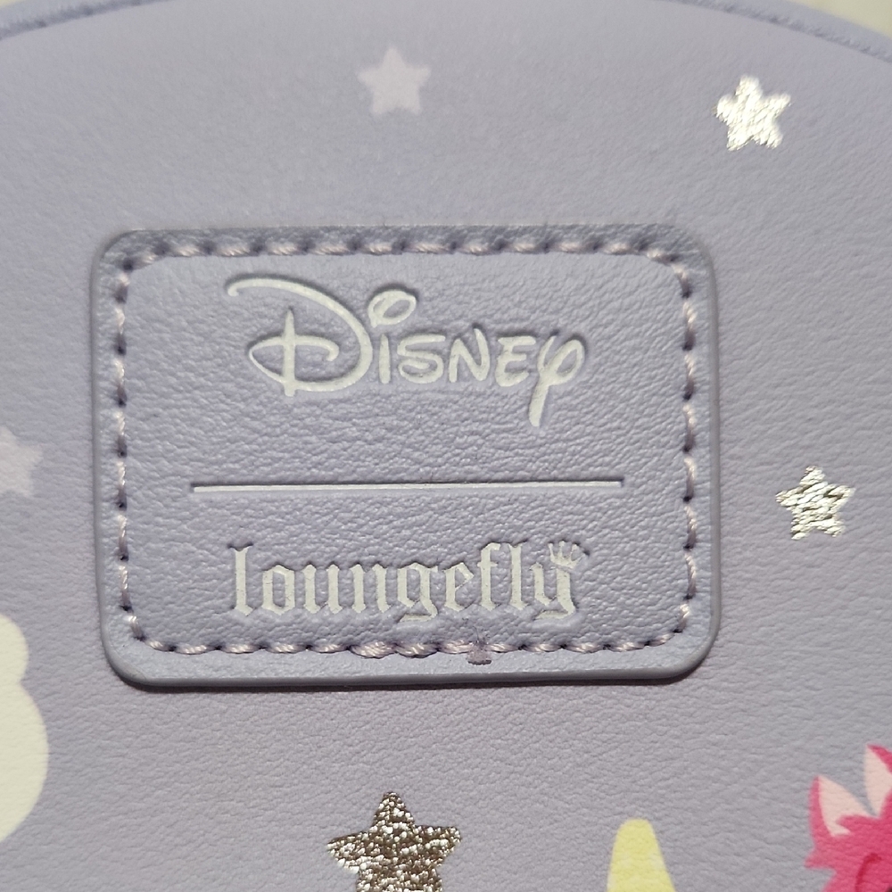 Disney Loungefly Lavender Cat Backpack - Picture 2 of 9